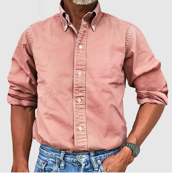 CARLOS™ | Camisa clásica de algodón