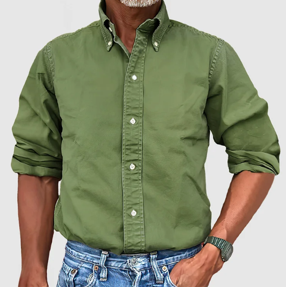CARLOS™ | Camisa clásica de algodón
