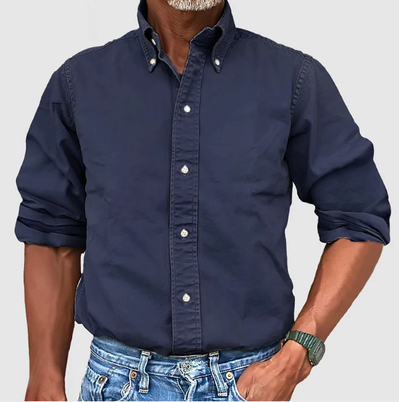CARLOS™ | Camisa clásica de algodón