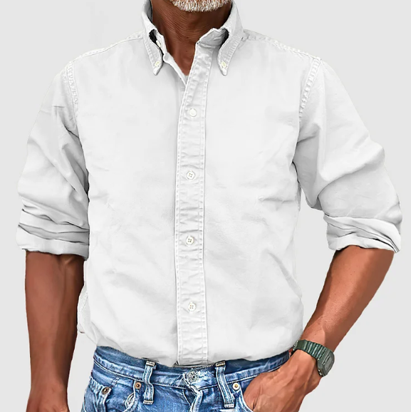 CARLOS™ | Camisa clásica de algodón