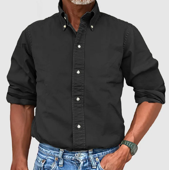 CARLOS™ | Camisa clásica de algodón