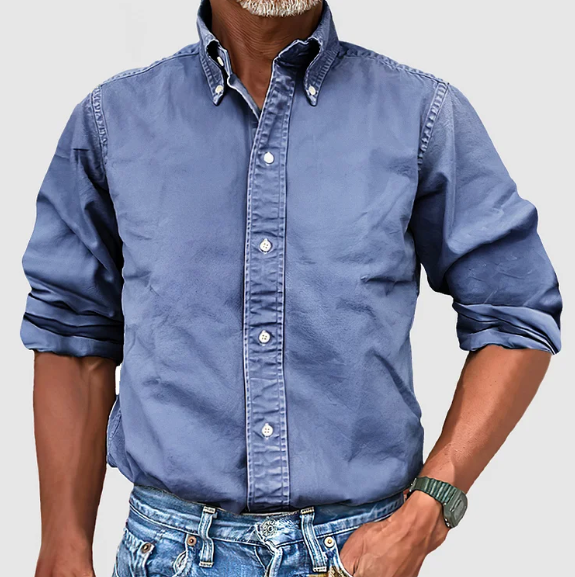 CARLOS™ | Camisa clásica de algodón