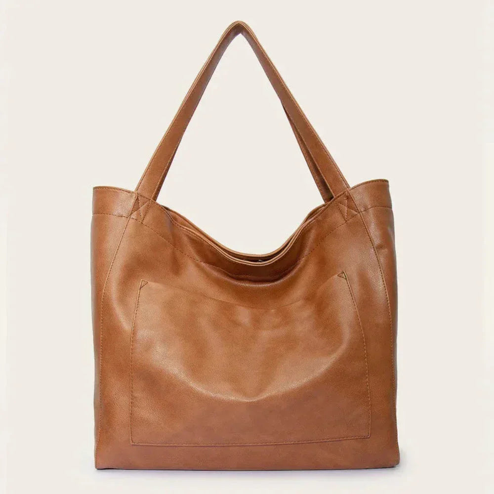 Maya | Bolsa de hombro suave grande y lujosa
