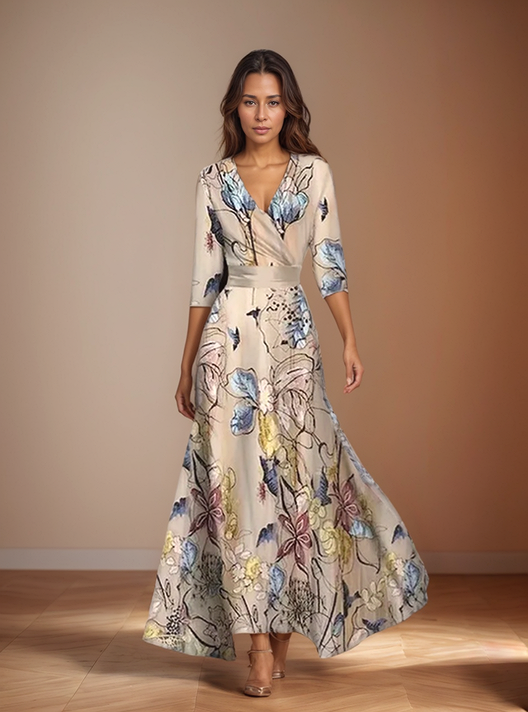 Sofi - Vestido con estampado floral