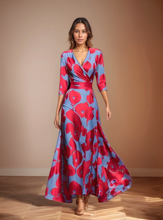 Sofi - Vestido con estampado floral