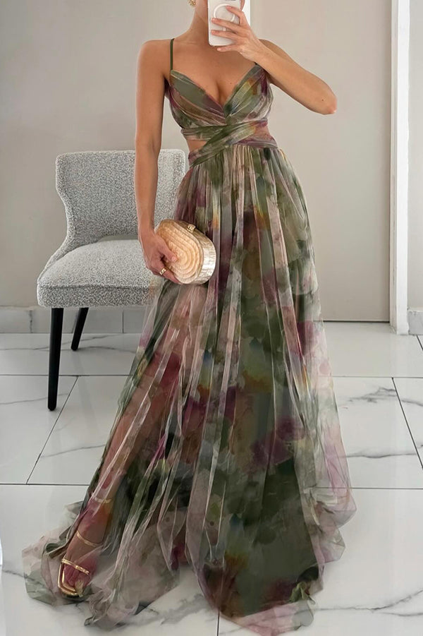 Elena | Vestido con estampado floral