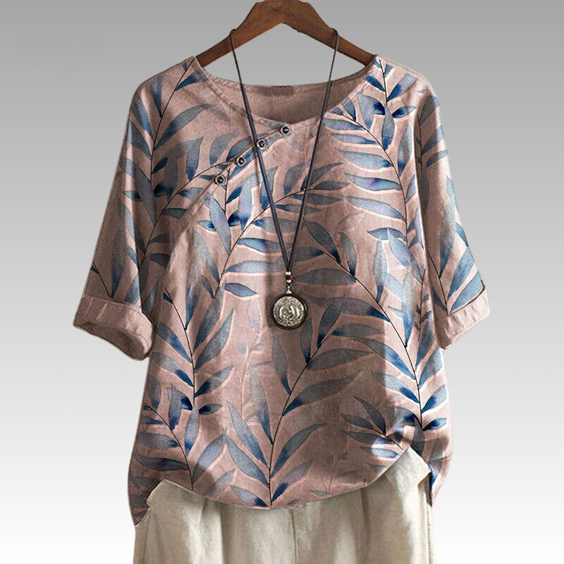 Isabela™ | Top con Detalles de Botones Inspirado en la Naturaleza