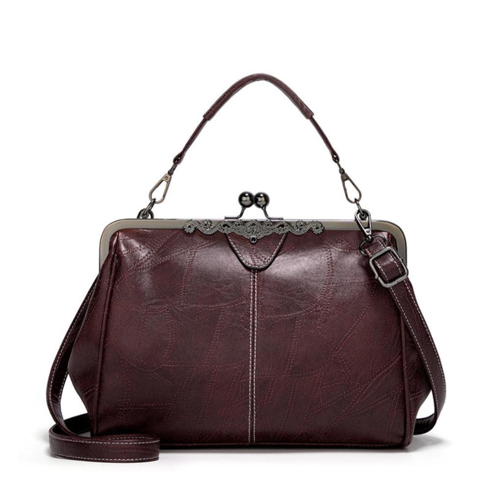 Mila | Bolso de mano vintage con cierre de solapa