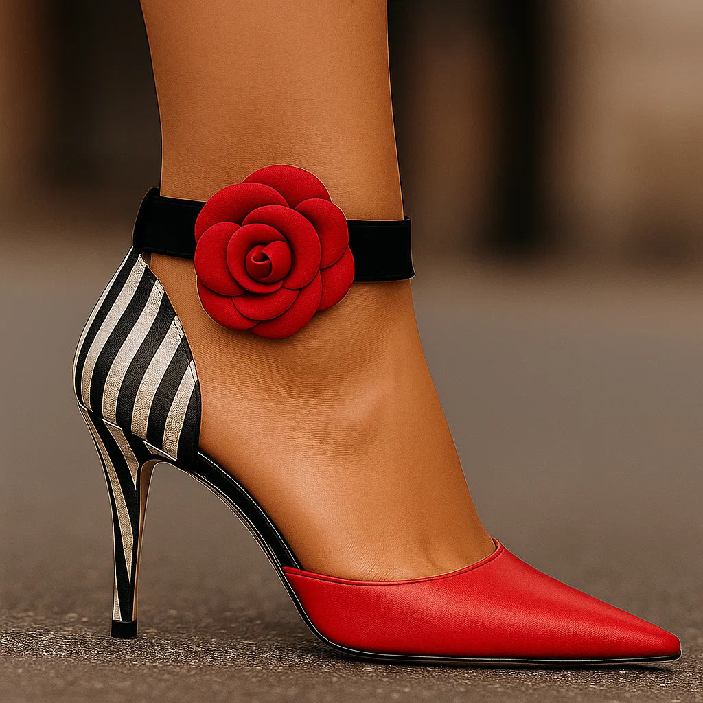 Angela | Tacones Elegancia Floral