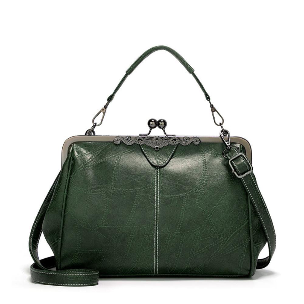 Mila | Bolso de mano vintage con cierre de solapa