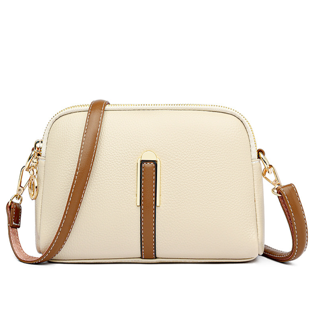 Mila | Bolso bandolera en relieve de lichi