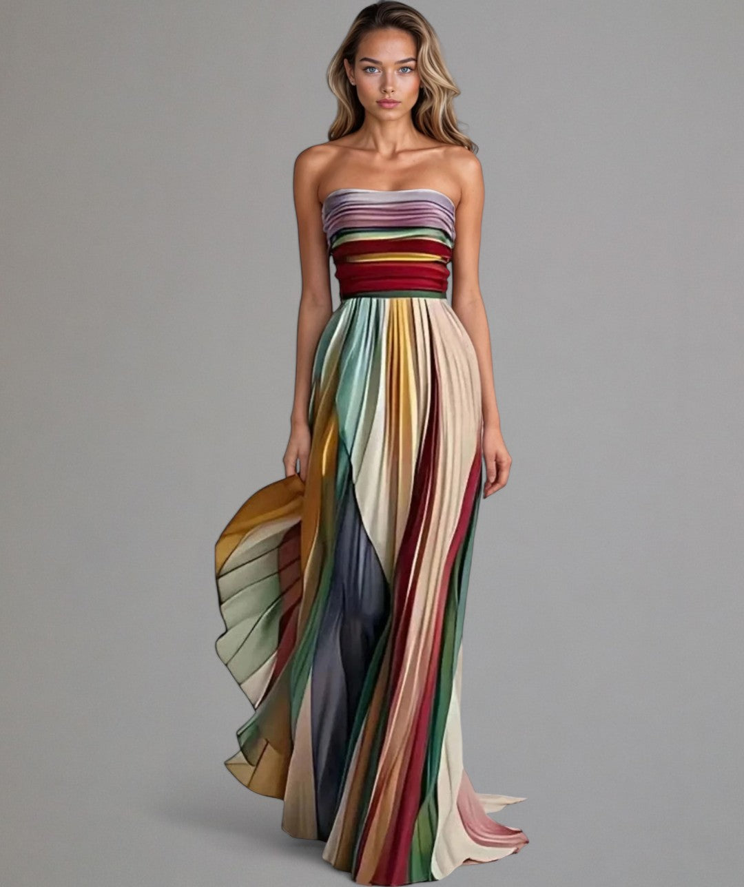 Luna | Vestido sin magas