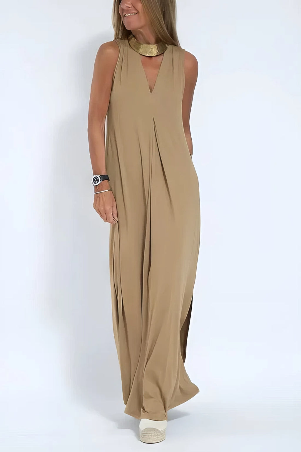ELISE | Elegante vestido largo con cárdigan a juego gratis
