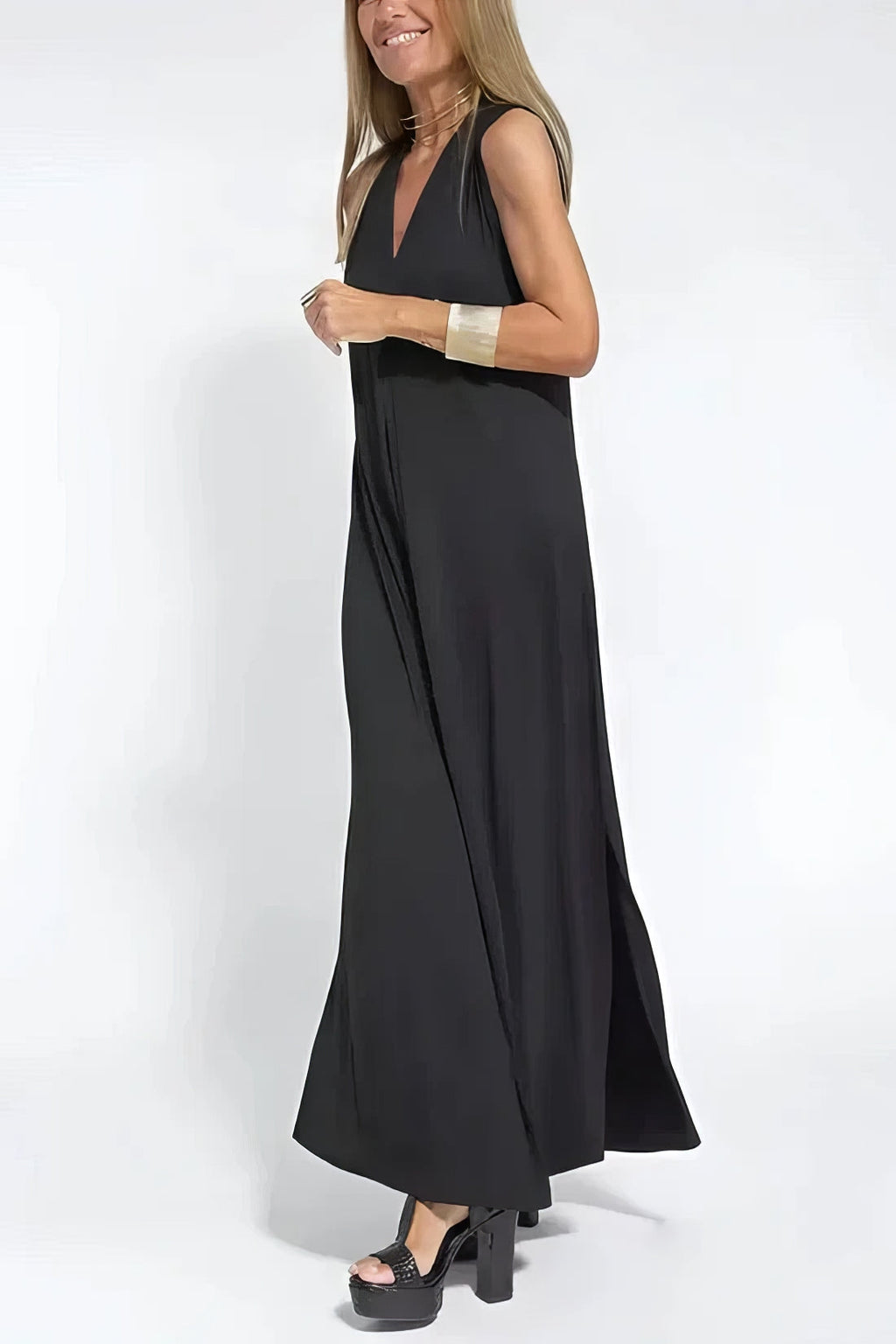 ELISE | Elegante vestido largo con cárdigan a juego gratis